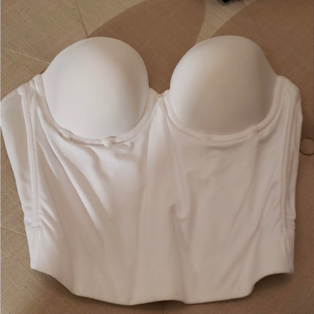White Corset 36C